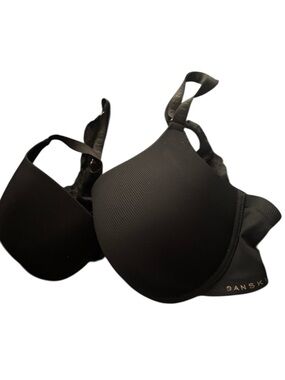 DANSKIN Black Padded T-Shirt Bra